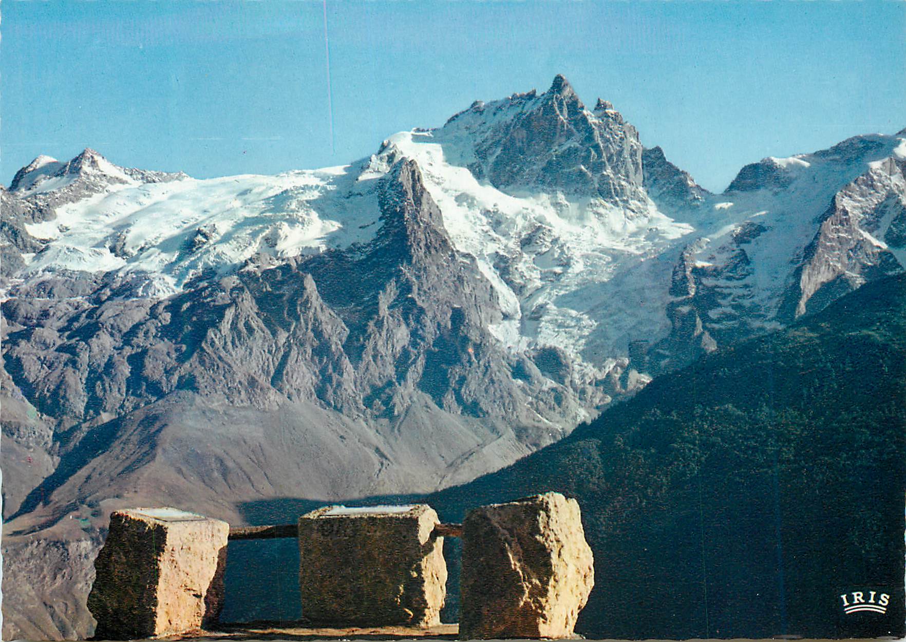 CPM En Oisans (H A) Face Nord de la Meije (3974 m) et le Glacier du Tabuchet