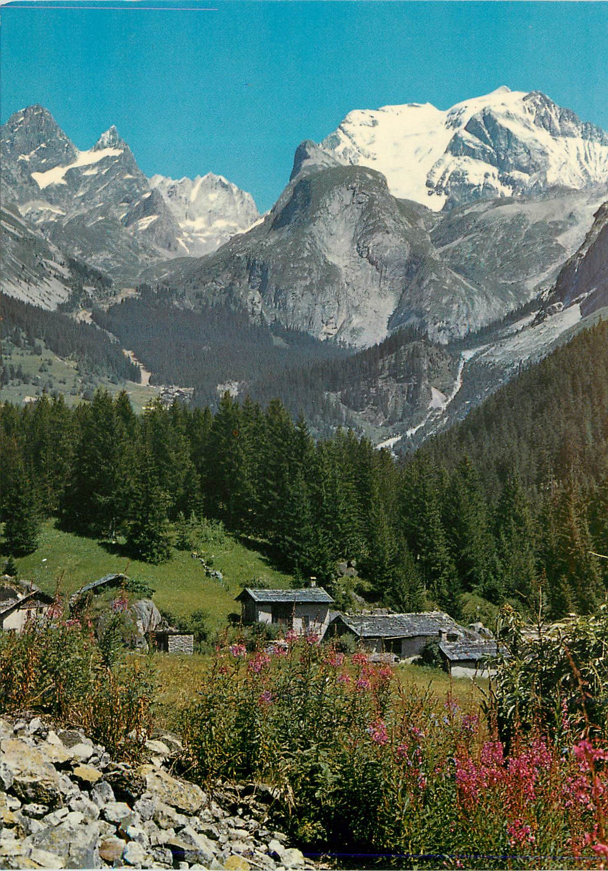 CPM Les Alpes en Couleurs Naturelles Hameau de Haute Montagne