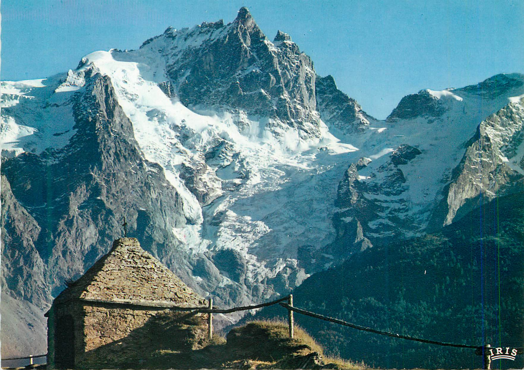 CPM En Oisans (H A) La face nord de la Meije (3974 m) et le Glacier du Tabuchet depuis le Chazelet