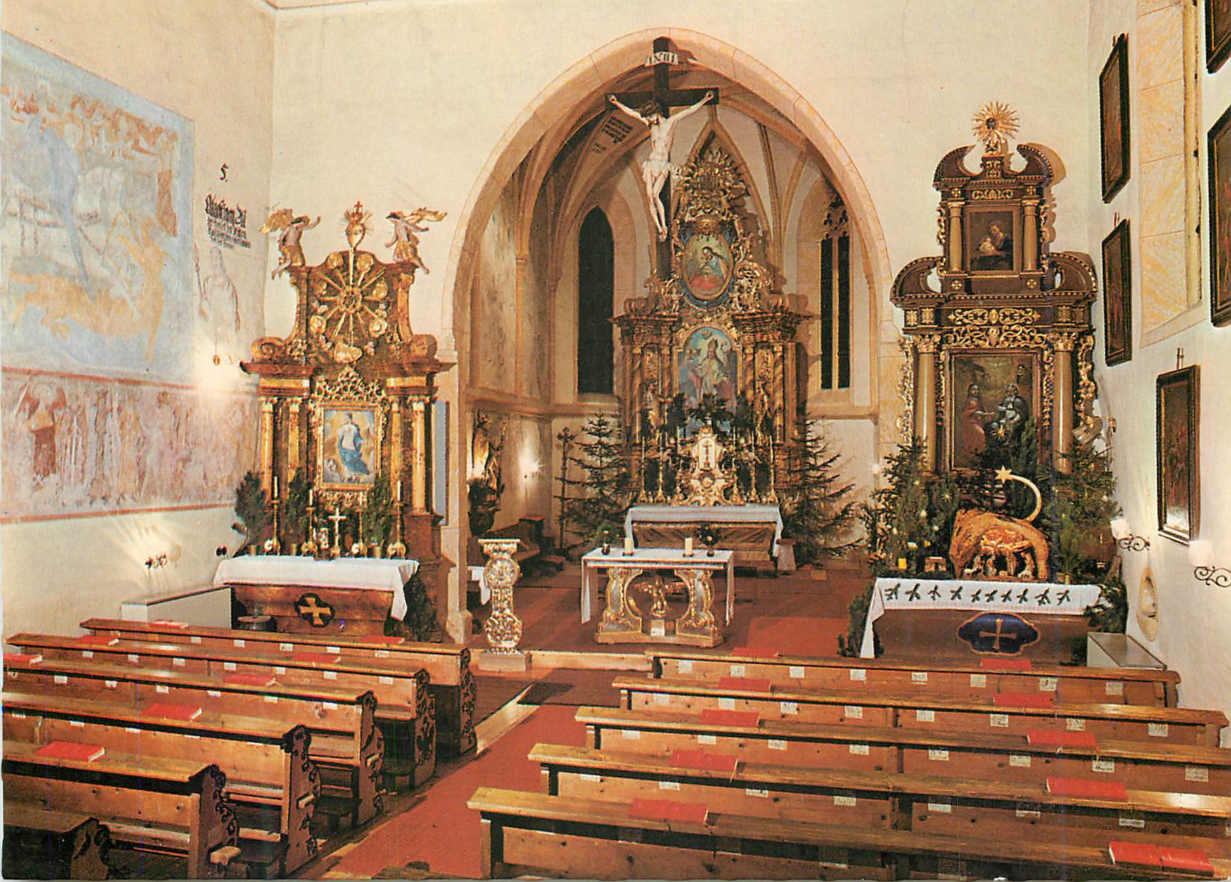 CPM St Rupert am Kulm in Ramsau am Dachstein Innenansicht der Katholischen Pfarrkirche