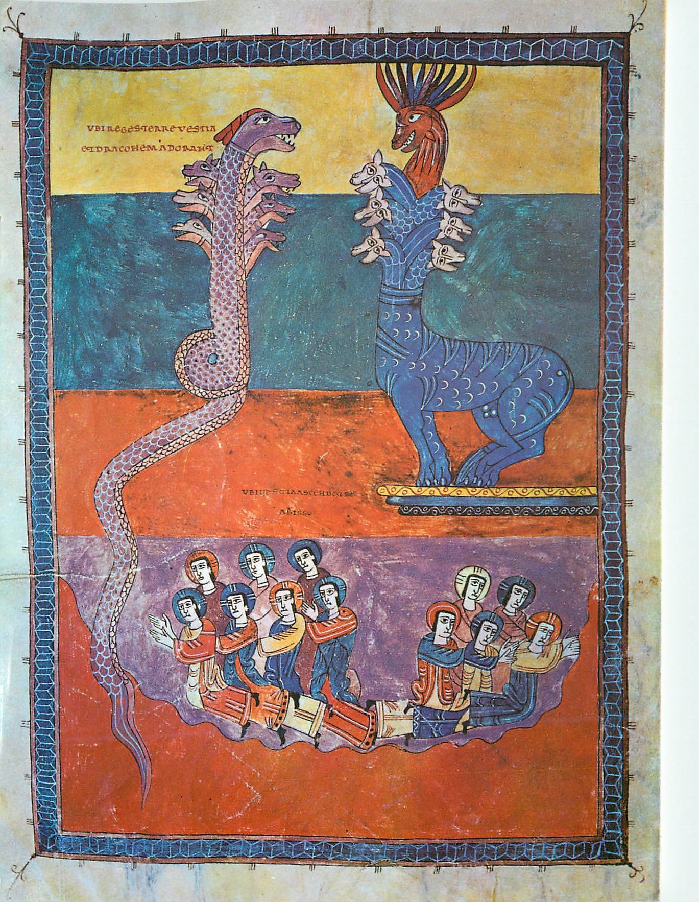 CPM Gerona Tesoro de la Catedral Beato Adoration du Serpent et de la Bete