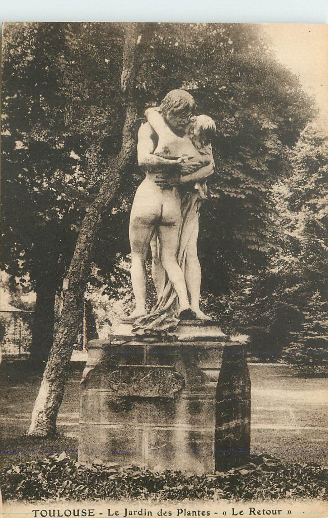 CPA Toulouse Le Jardin des Plantes Le Retour