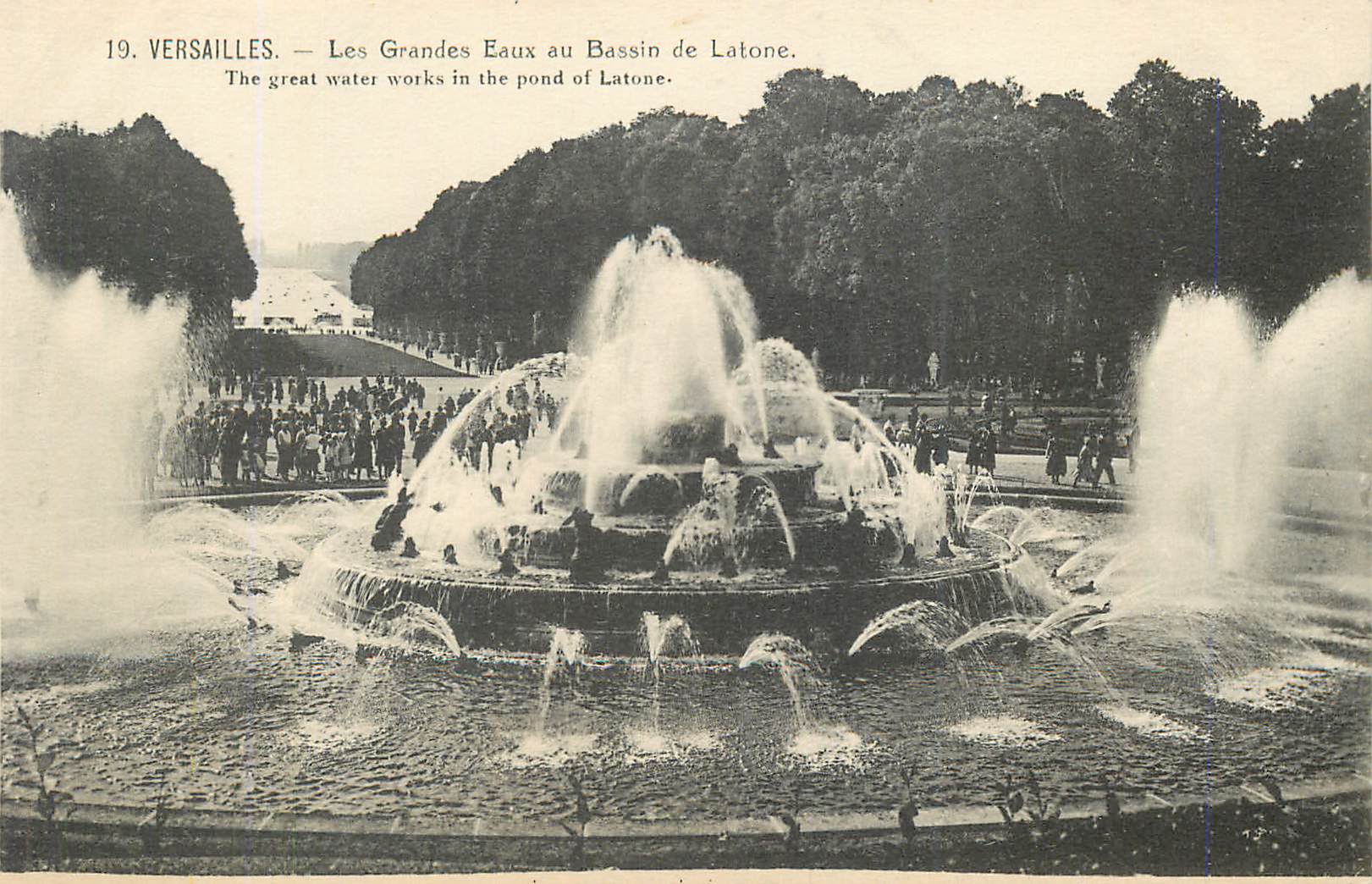 Versailles — Les Grandes Eaux au Bassin de Latone — n°19