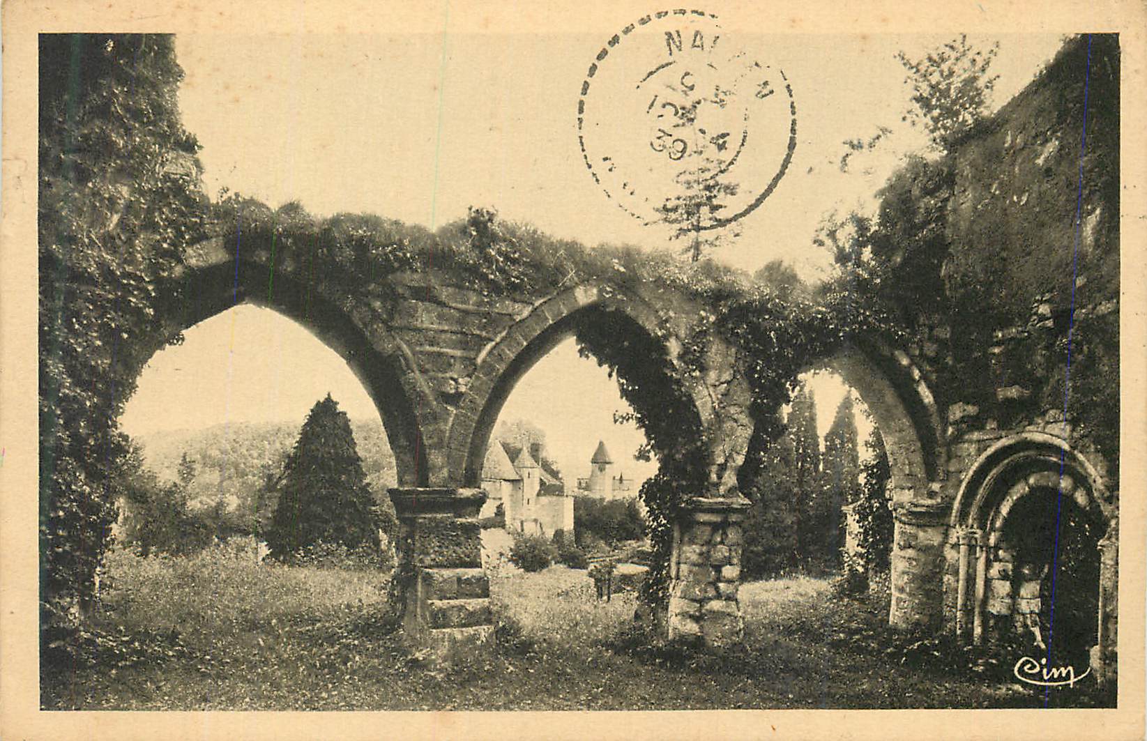 CPA Chateau de Tancarville (S Inf) Vue prise des Ruines de la Chapelle