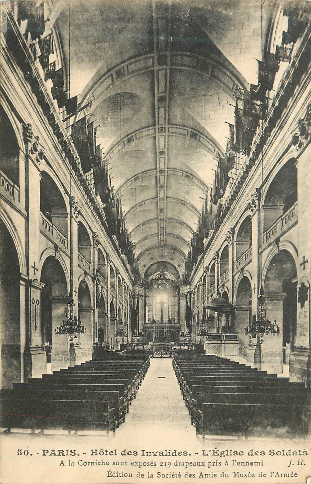CPA Paris Hotel des Invalides L'Eglise des Soldats