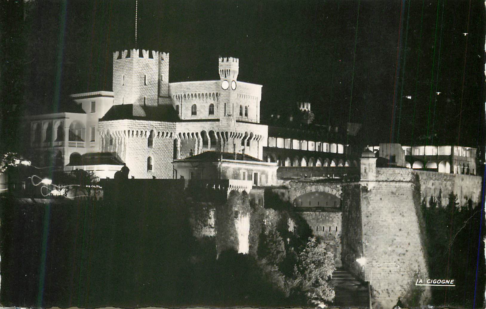 CPM Principaute de Monaco Le Palais Illumine