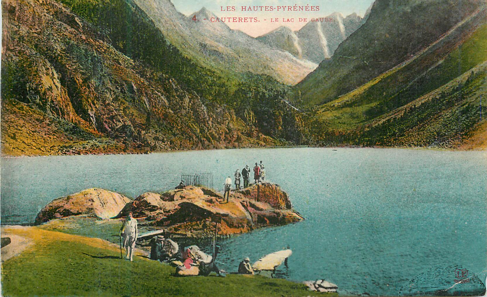 Les Hautes-Pyrénées — Cauterets — Le Lac de Gaube — Éditeur TP, n°4