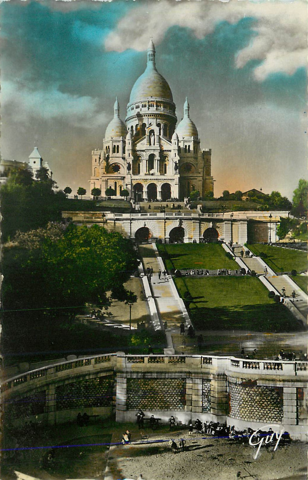 CPM Paris et ses Merveilles Basilique du Sacre Coeur a Montmartre