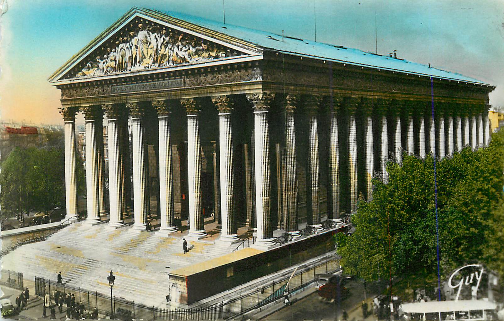 CPM Paris et ses Merveilles Eglise de la Madeleine (1806)