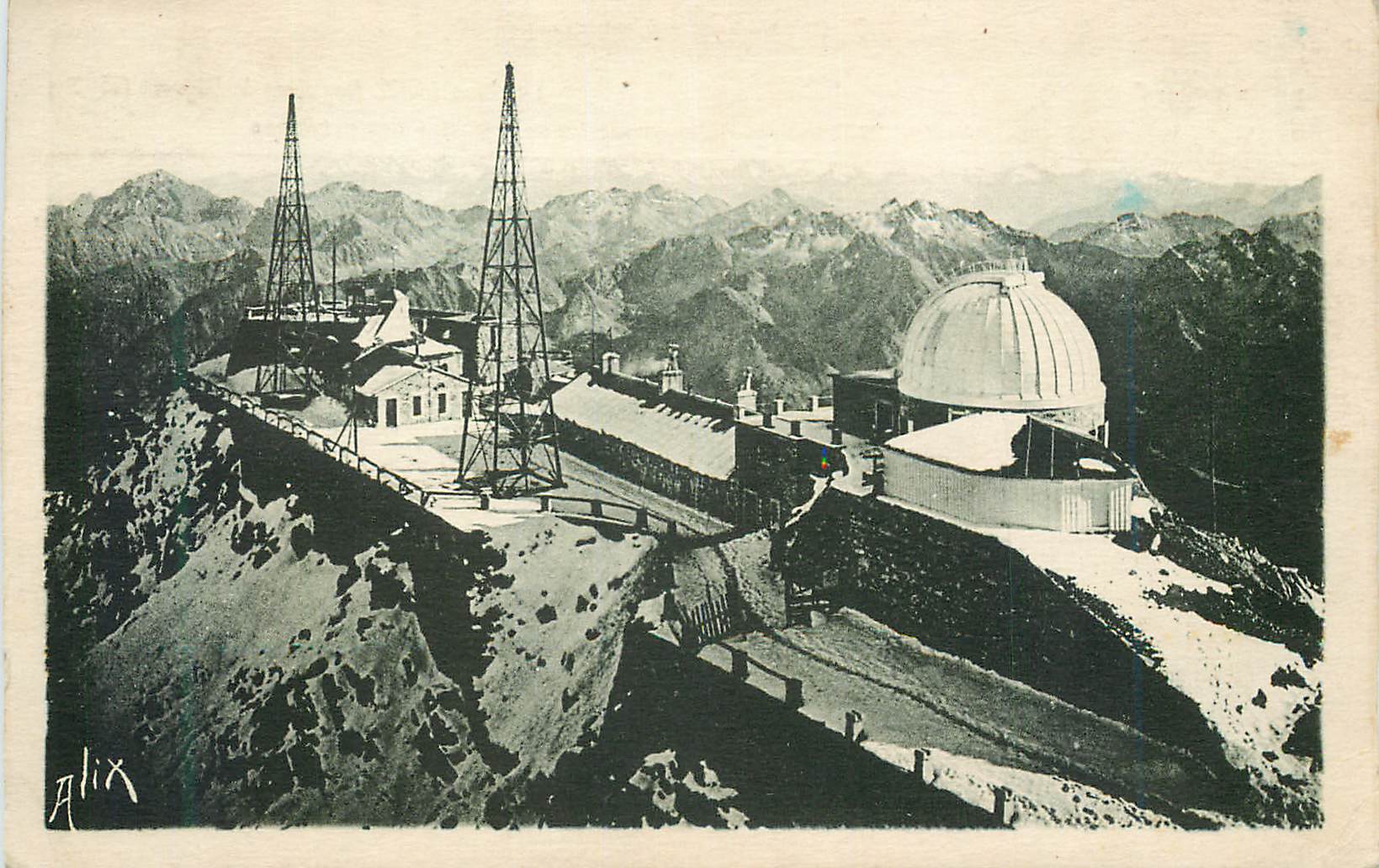 Beobachtungshaus des Monte Rosa-Observatoriums — Verlag Alix