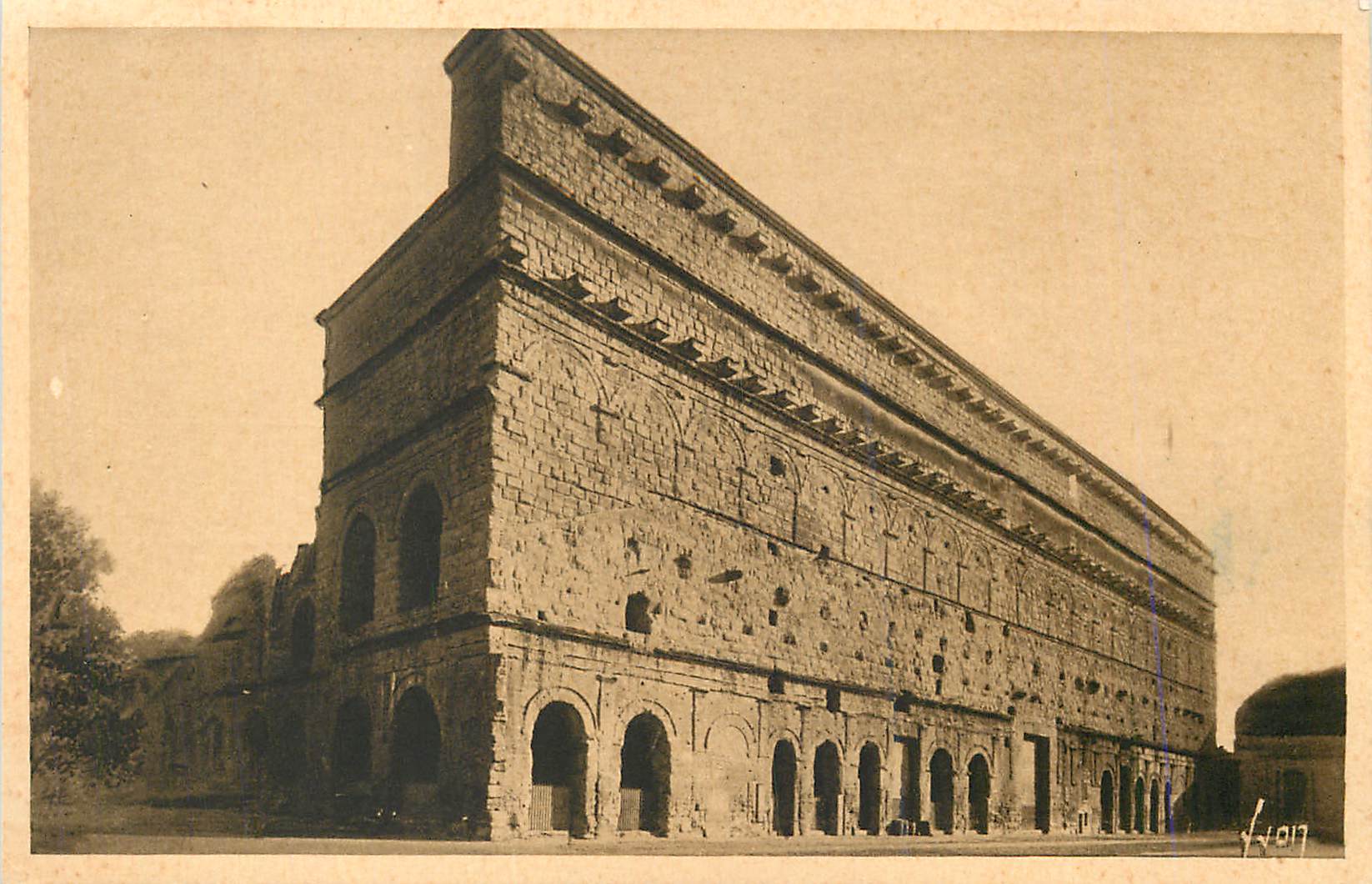 CPA Orange (Vaucluse) Le Theatre Romain (Regne de l'Empereur Andrien)