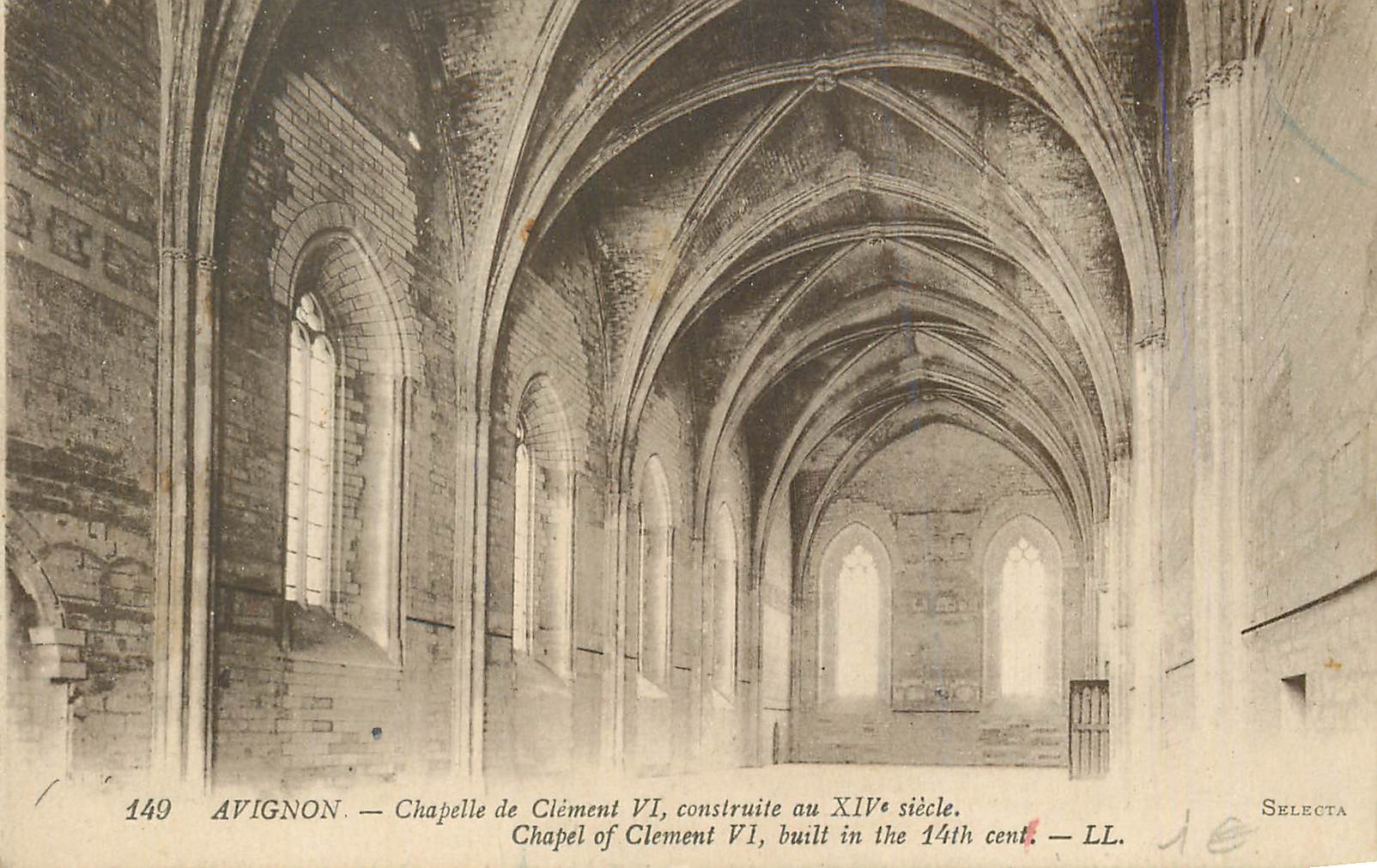 CPA Avignon Chapelle de Clement VI Contruite au XIVe Siecle
