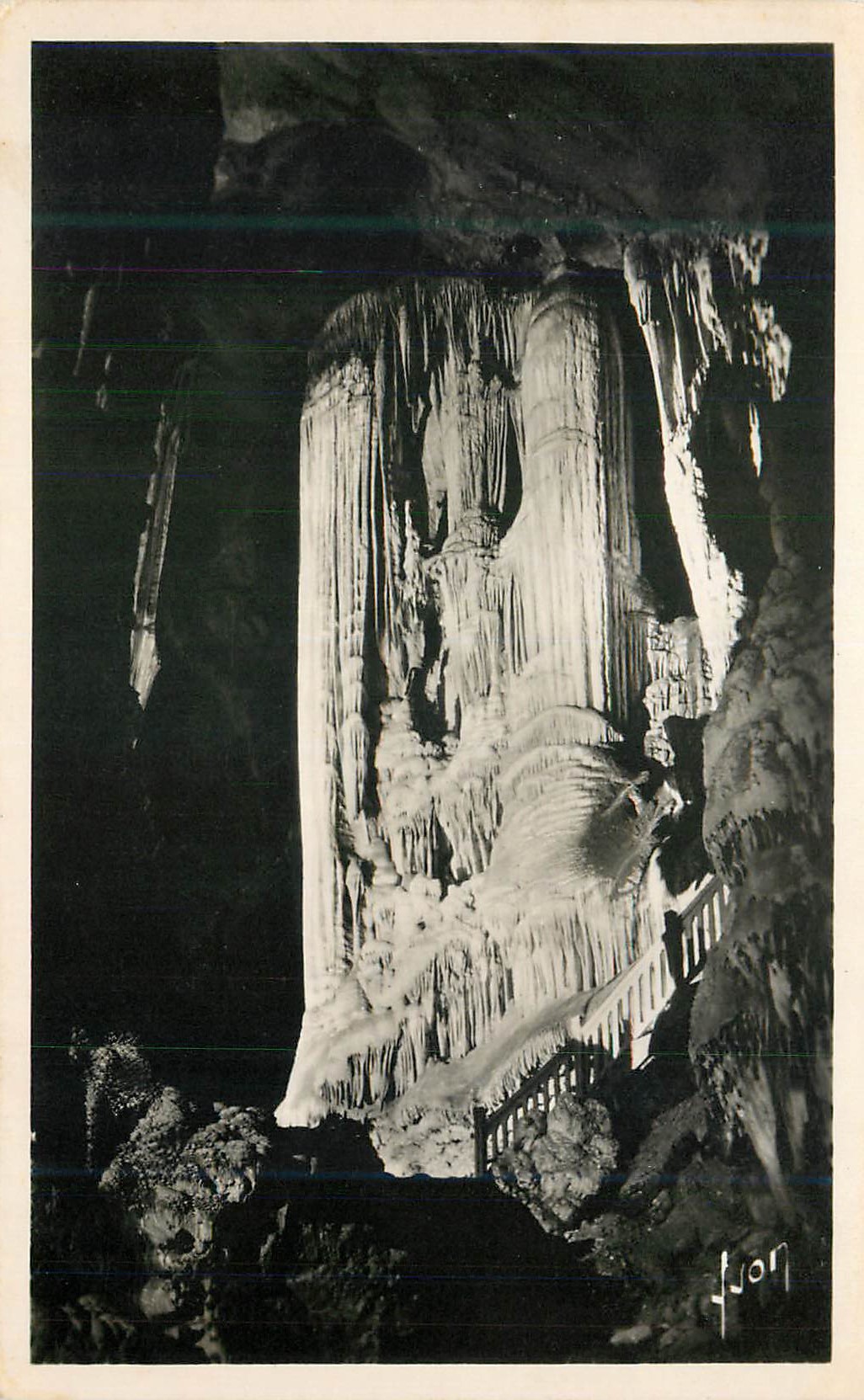 CPM Grotte des Demoiselles Route de Montpellier a Ganges Les Grandes Orgues