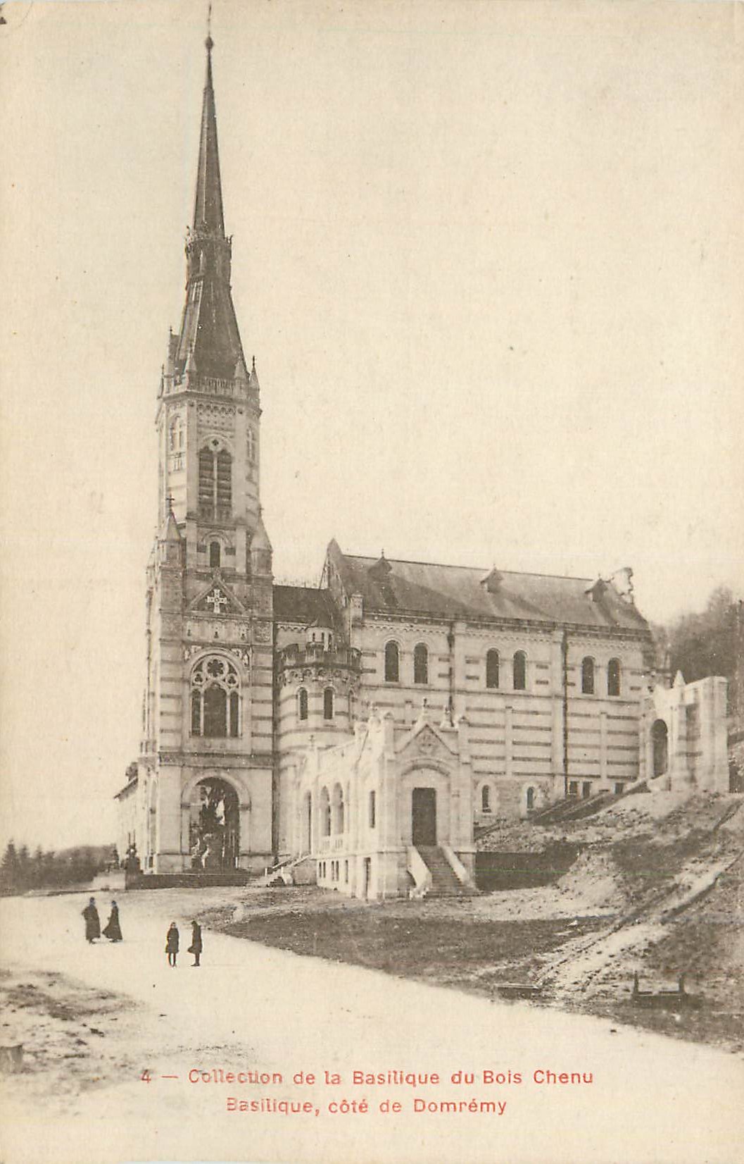 CPA La Basilique du Bois Chenu Basilique Cote de Domremy