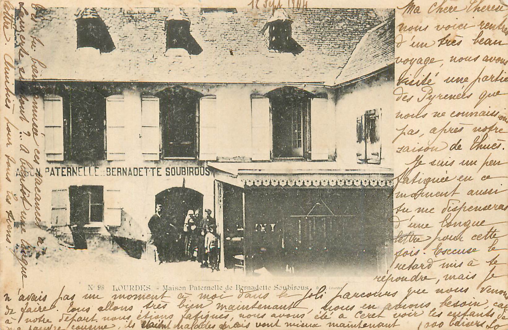 Lourdes — Casa Paterna di Bernadette Soubirous — N° 98