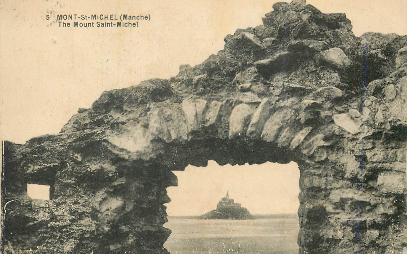 CPA Mont Saint Michel (Manche)