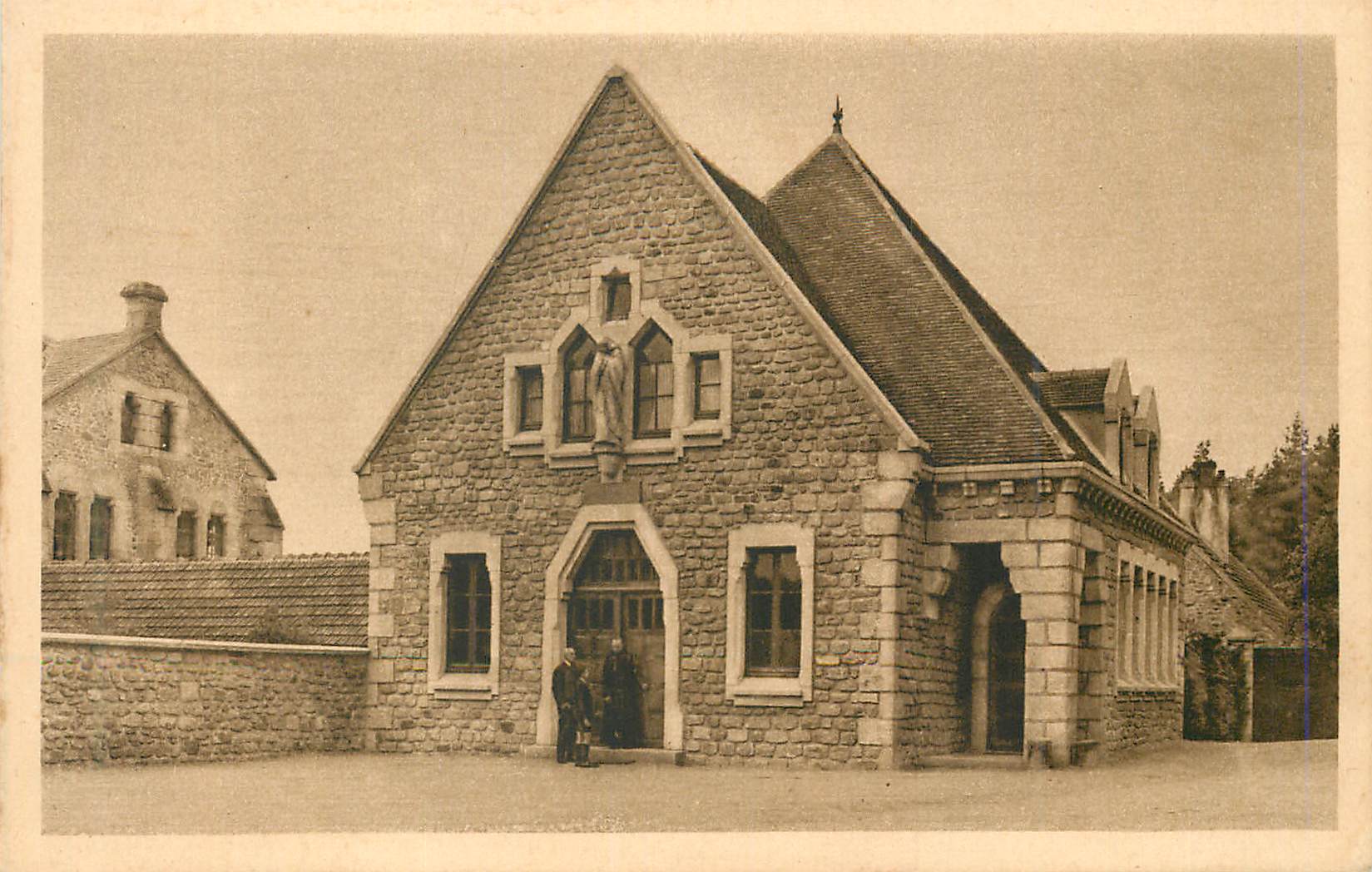 CPA Abbaye de la Pierre qui Vire (Yonne)