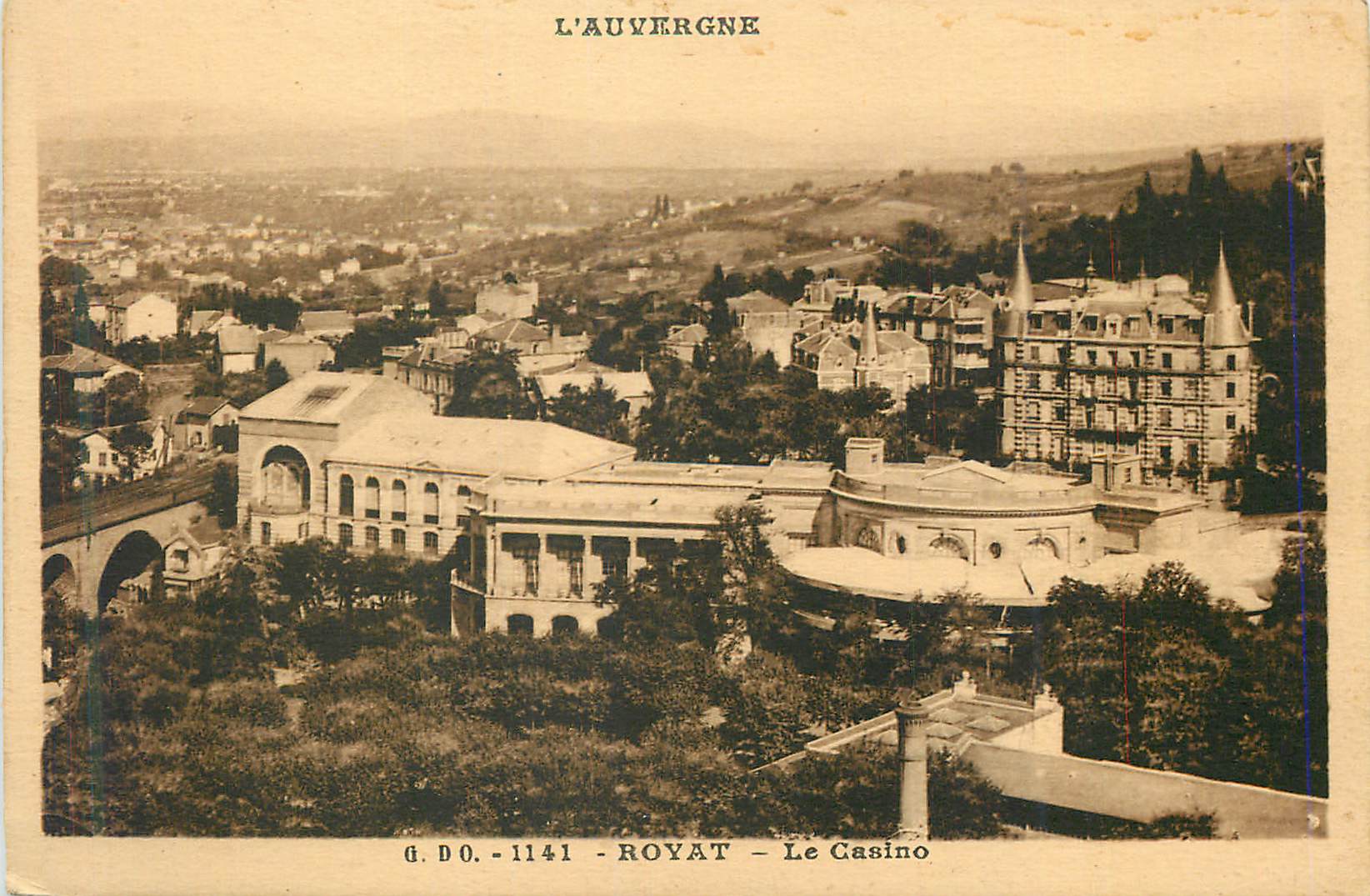 CPA Royat l'Auvergne Le Casino