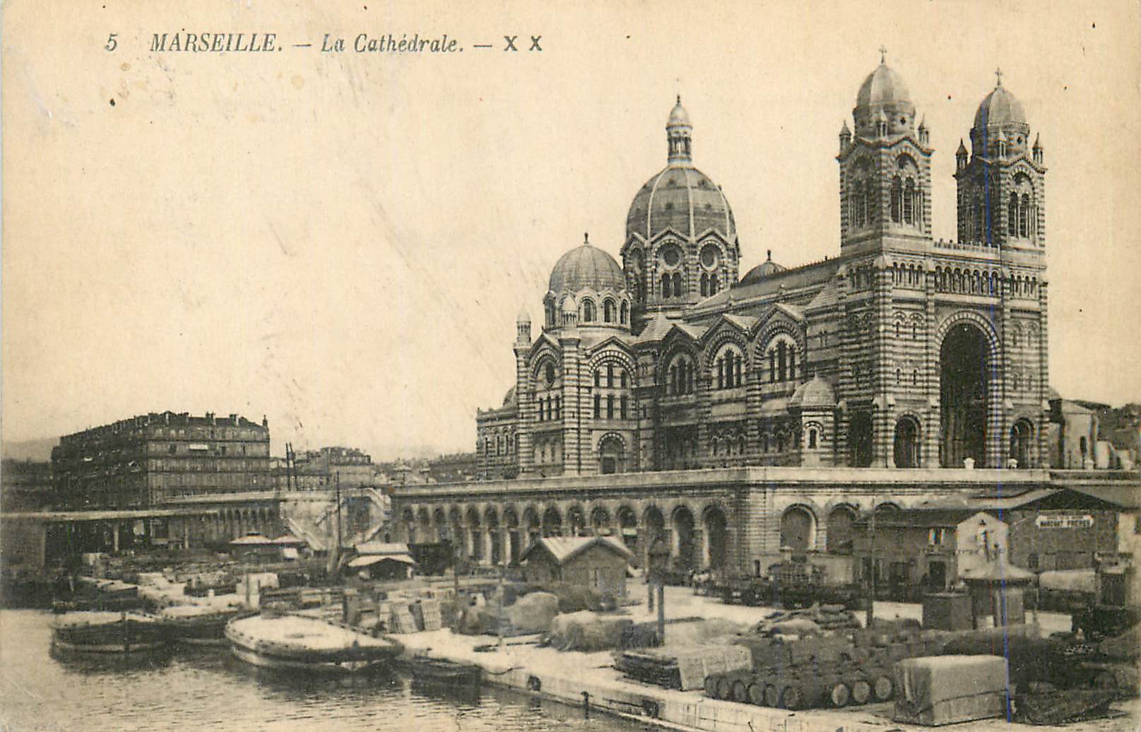 CPA Marseille La Cathedrale