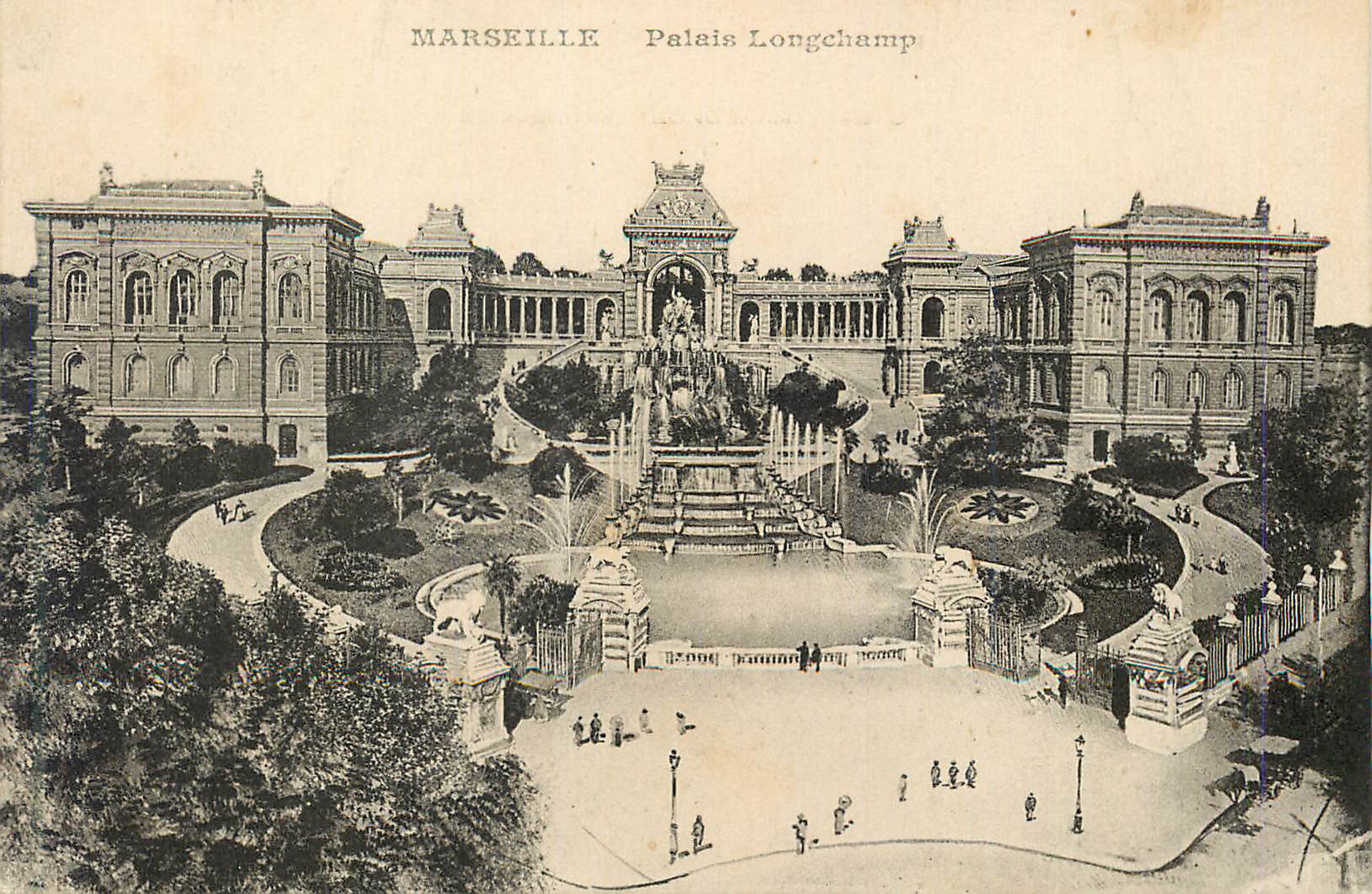 CPA Marseille Palais Longchamp