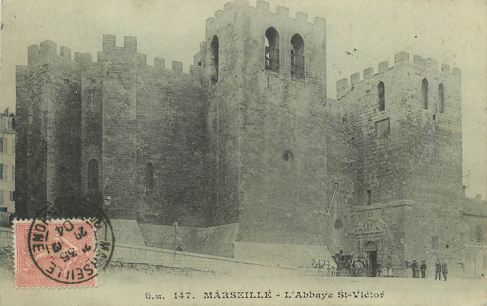 CPA Marseille L'Abbaye St Victor