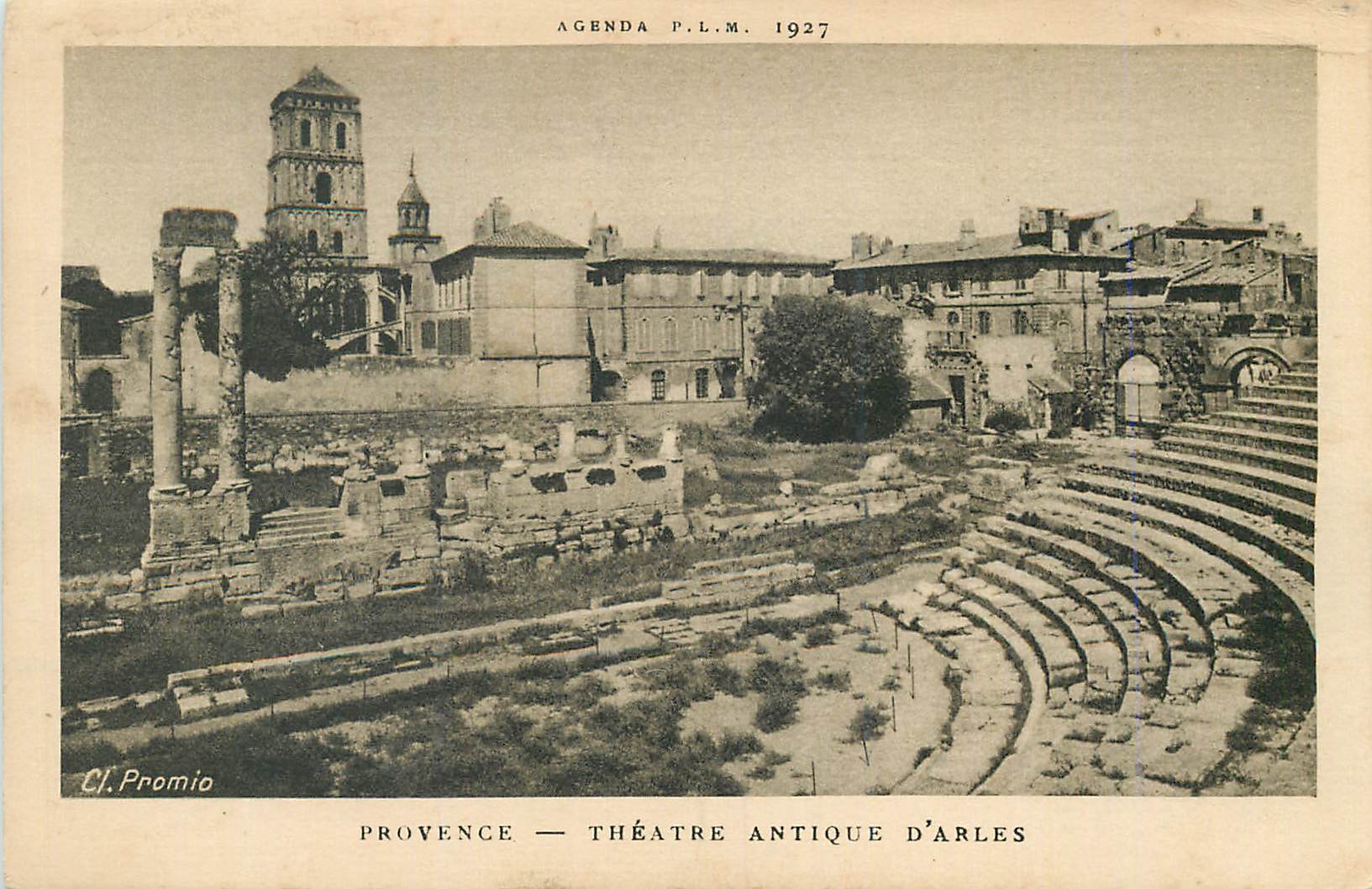 CPA Provence Theatre Antique d'Arles