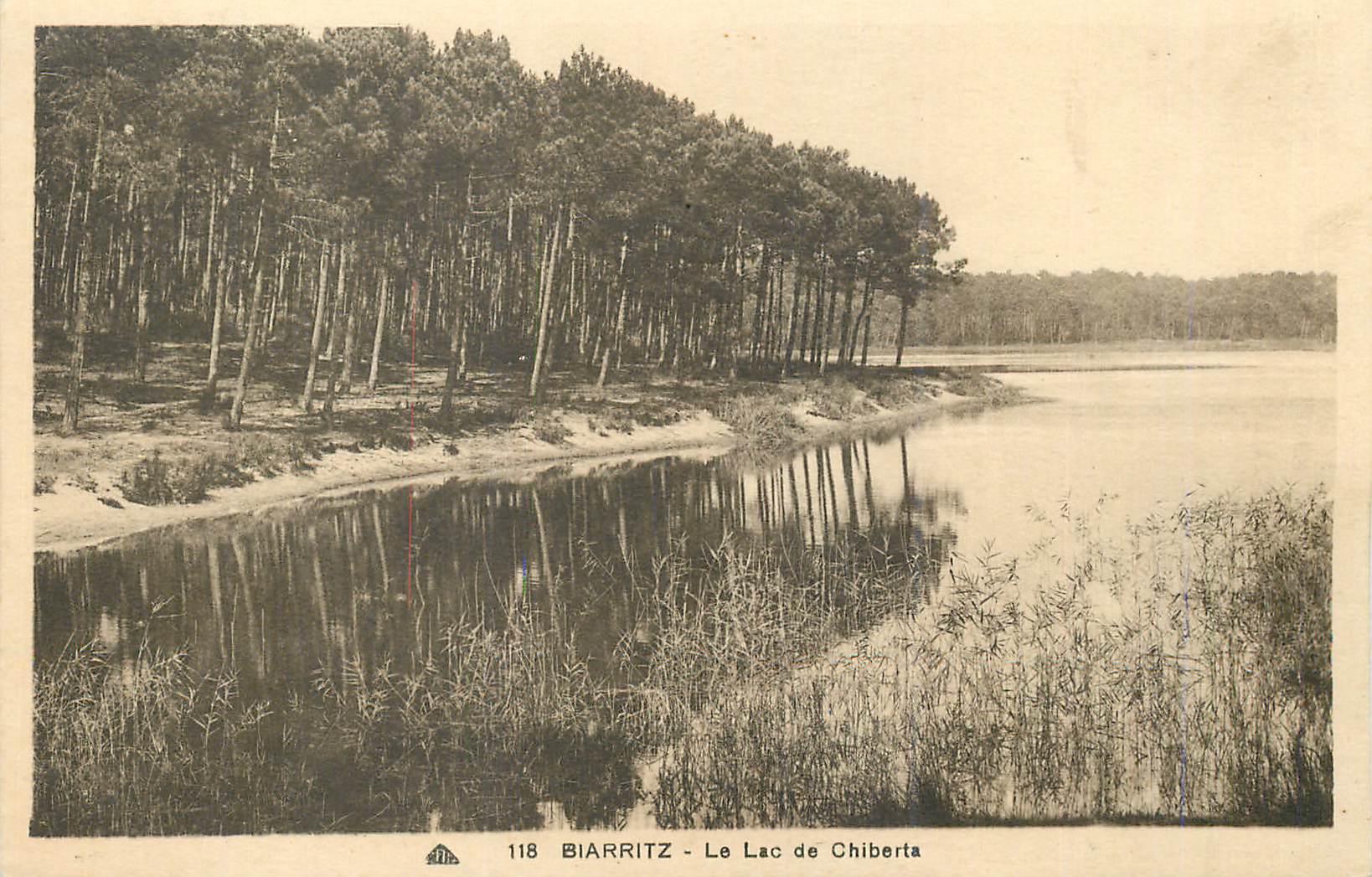 BIARRITZ - Le Lac de Chiberta — éditeur inconnu, n° de série 118