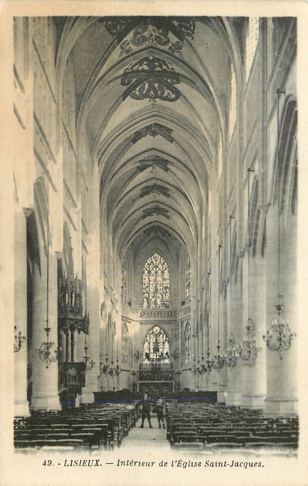 Lisieux — Intérieur de l'Église Saint-Jacques — n°49