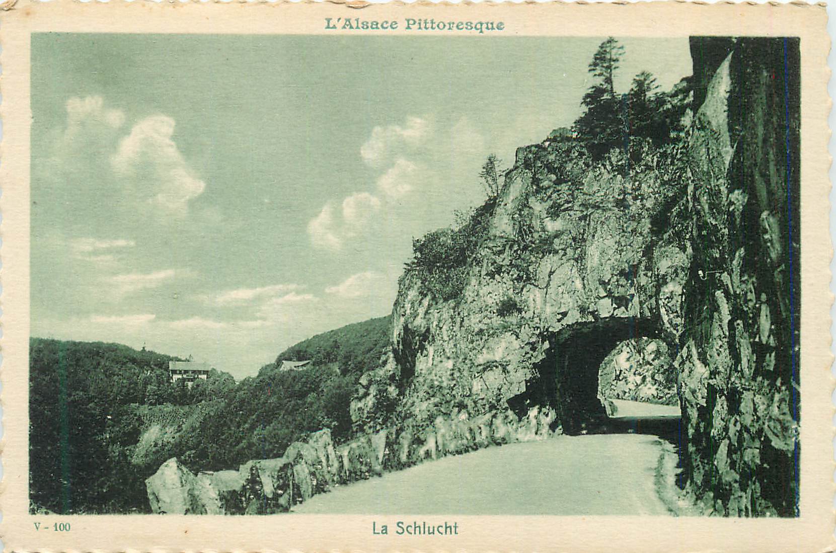 CPA La Schlucht L'Alsace Pittoresque