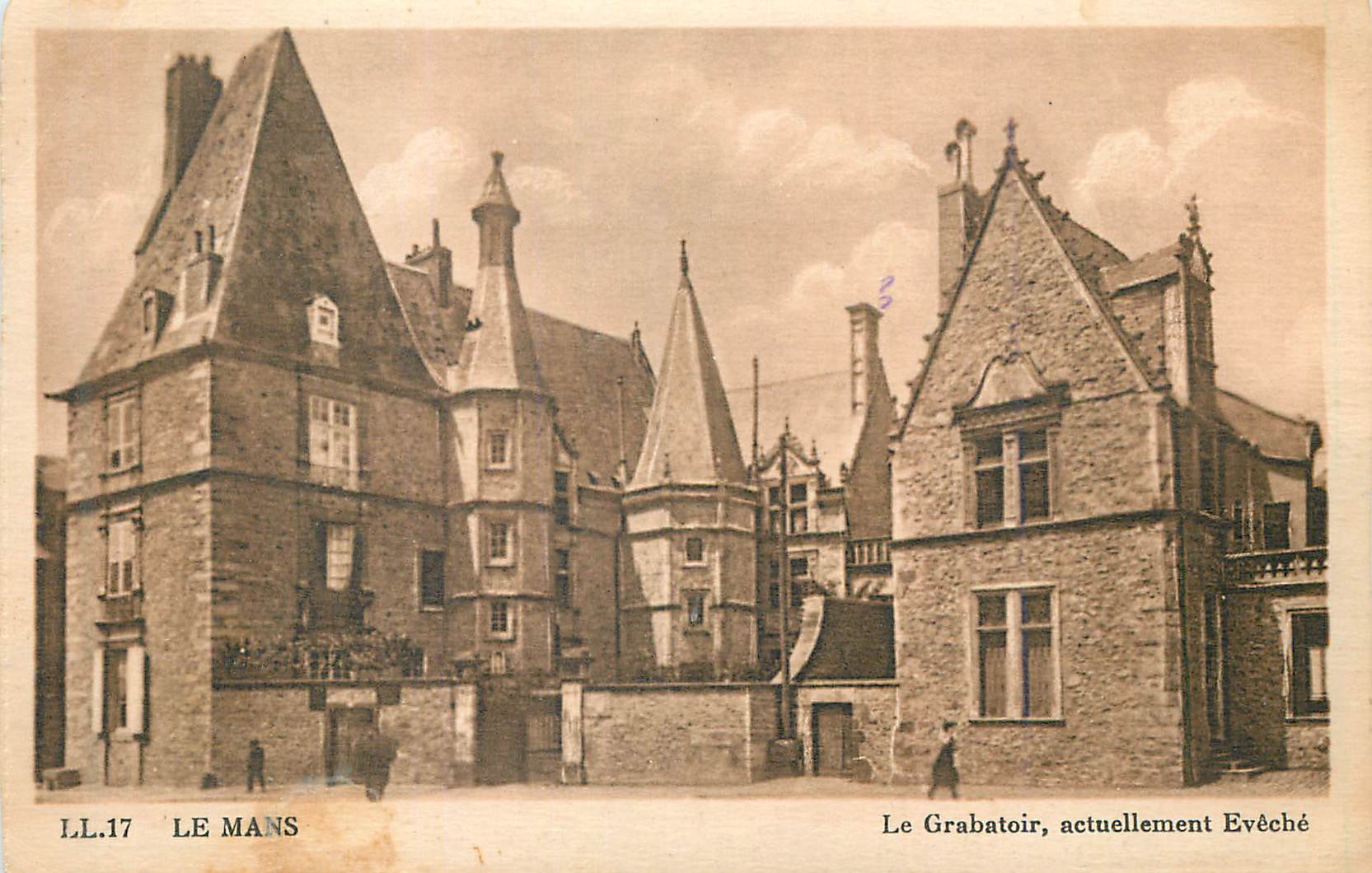 Le Grabatoir, actuellement Evêché — Le Mans