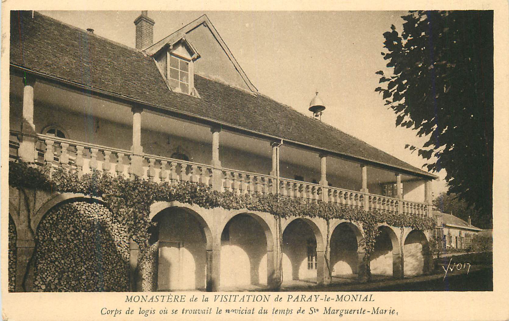 Monastère de la Visitation de Paray-le-Monial — Corps de logis du noviciat de Sainte Marguerite-Marie