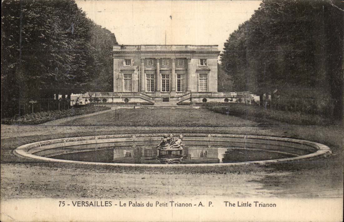 Versailles CPA Le parc du petit TRianon 