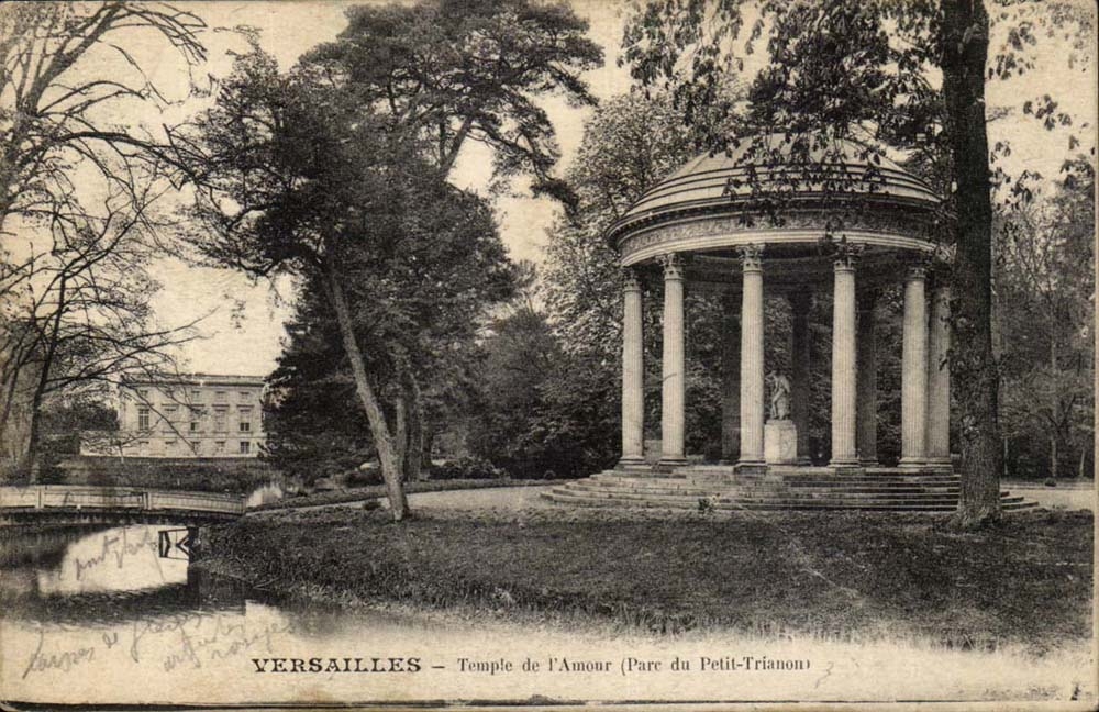 Versailles CPA Temple de l'amour (parc du petit Trianon)