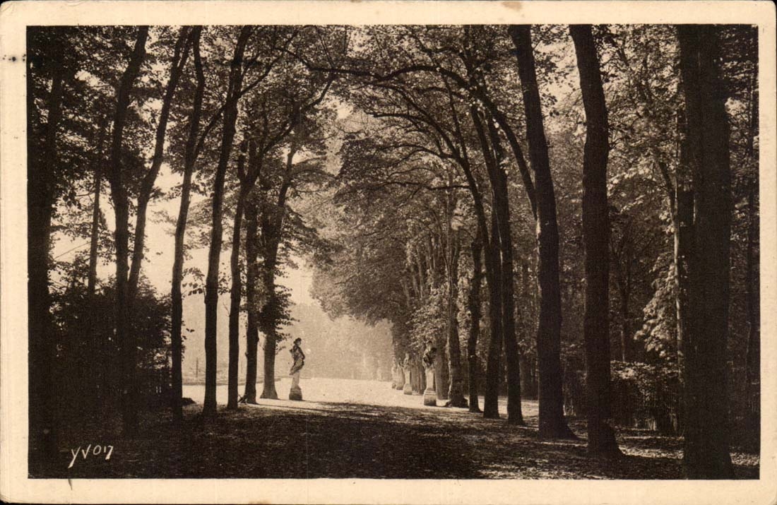 Versailles CPA Allee de l'ete