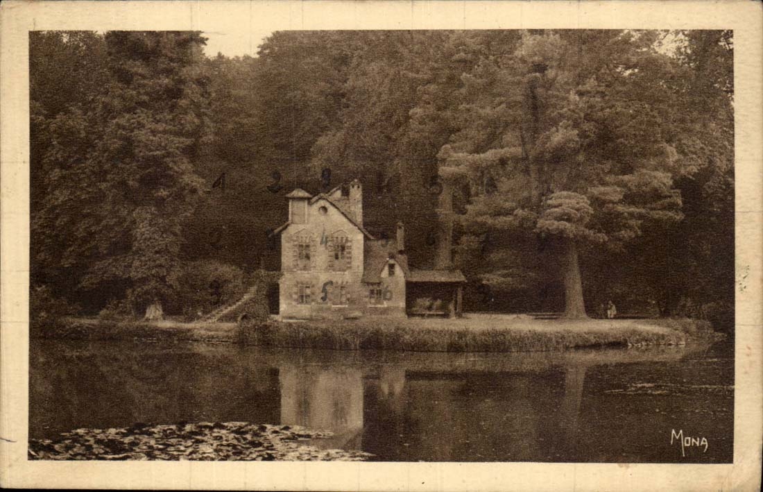 Le hameau du Petit Trianon — moulin de la reine — éditeur Mona, n° 343