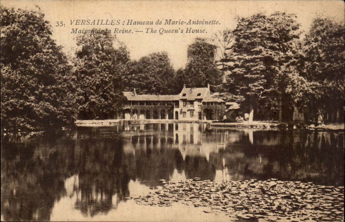 Versailles CPA Hameau de marie Antoinette