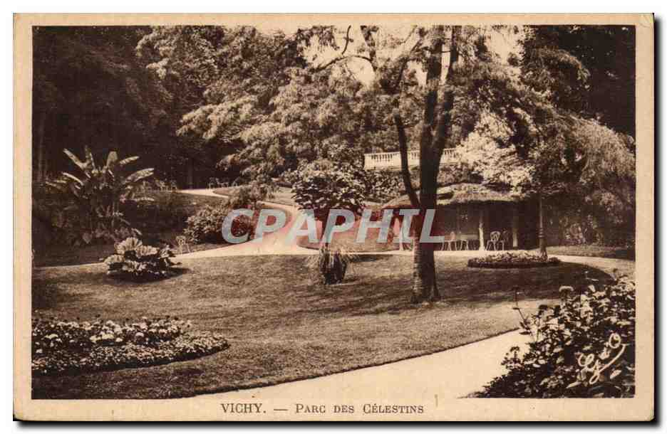 Vichy CPA PArc des CElestins