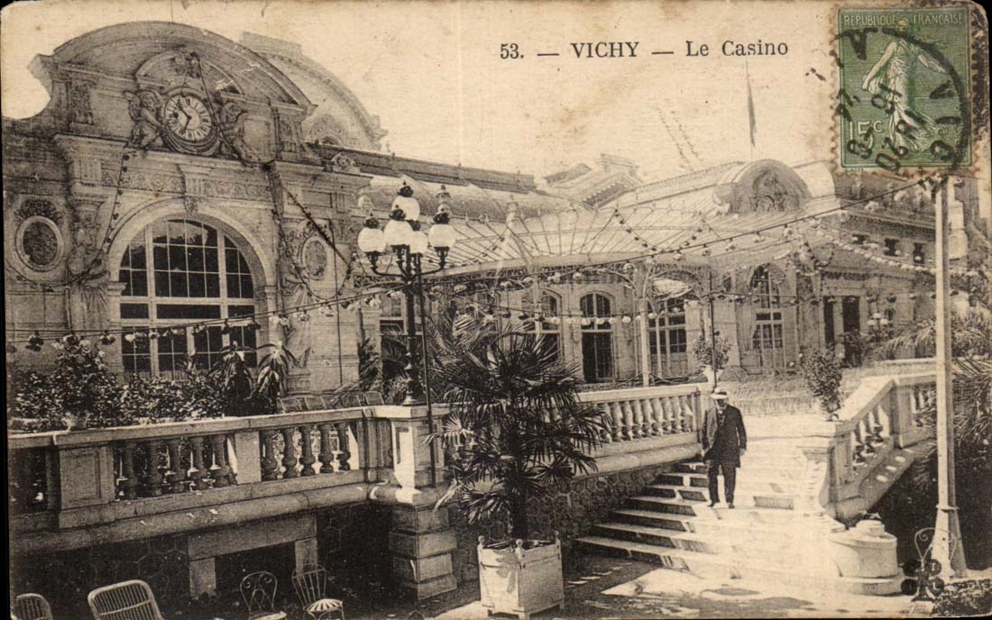 Vichy — Le Casino — Éditeur anonyme, n° 53