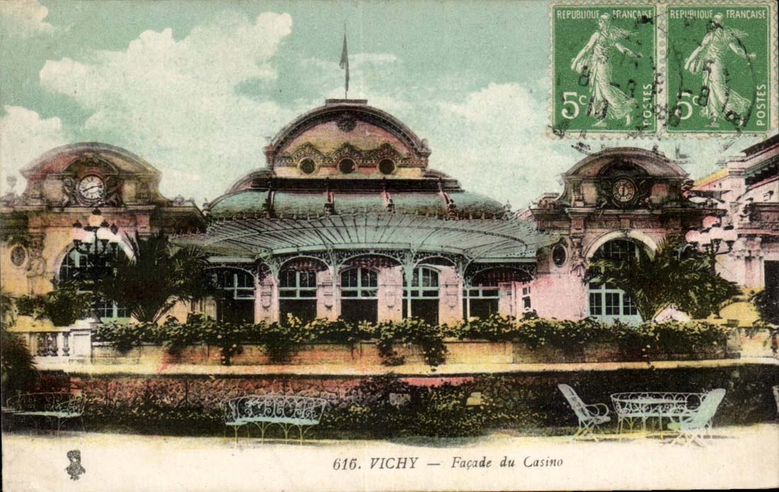 Vichy CPA FAcade du casino