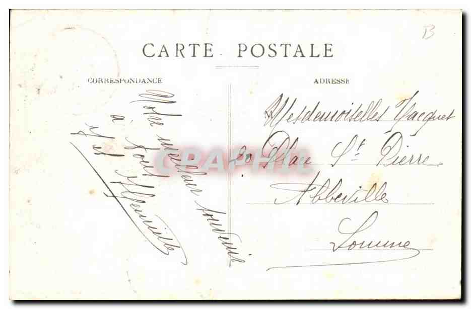 Vichy CPA Bassin des cygnes Nouveaux parcs des CElestins — Verso