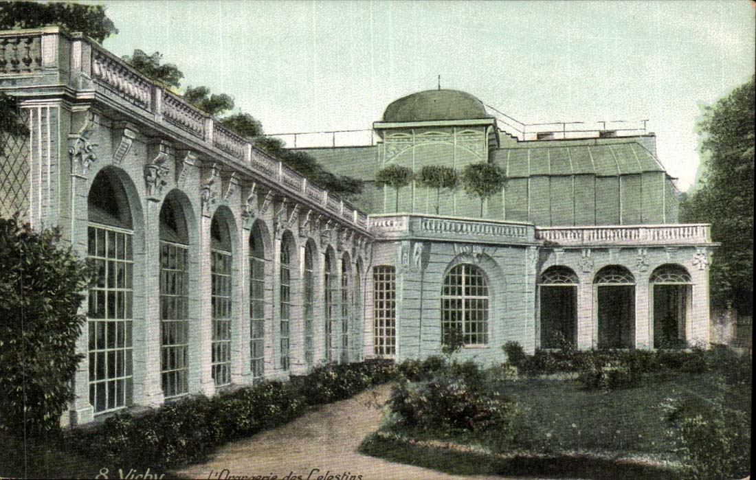 Vichy CPA L'orangerie des CElestins