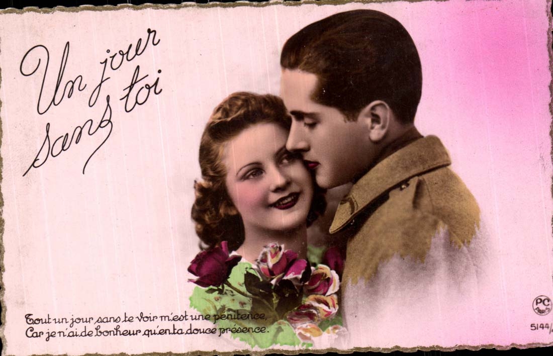 CPA Fantaisie Couple