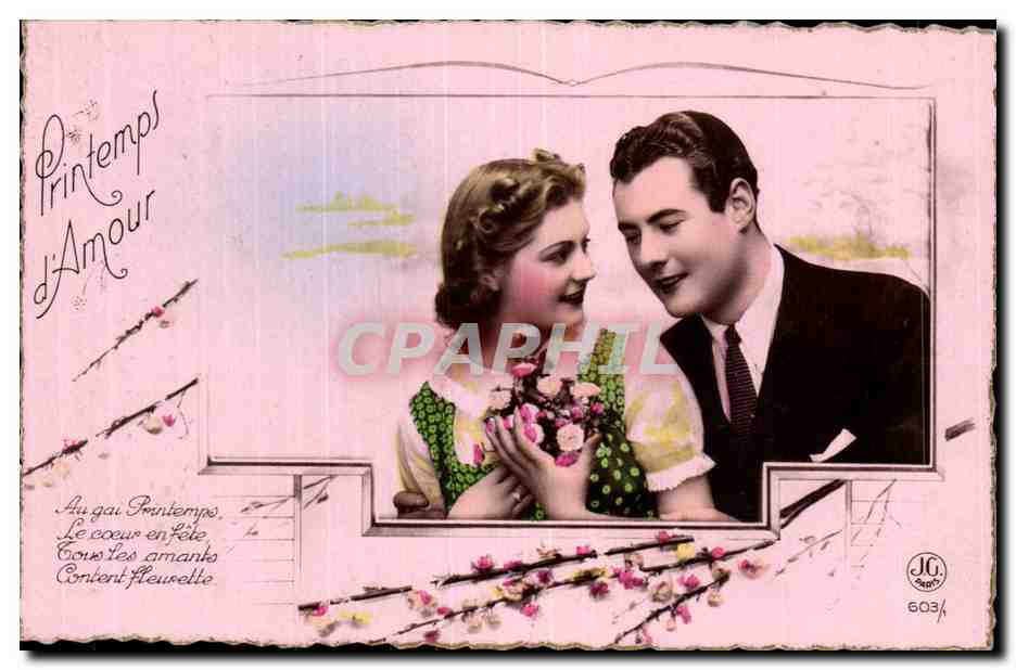 CPA Fantaisie Couple