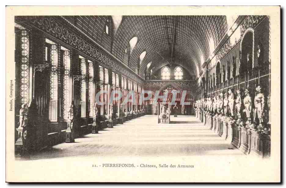 Pierrefonds - Château, Salle des Armures — Décilla, Compiègne, n°11