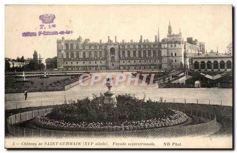 Schloss SAINT-GERMAIN (16. Jahrhundert) — Nordfassade — ND Phol.