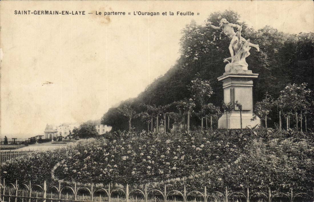 Saint-Germain-en-Laye — Le parterre « L'Ouragan et la Feuille »