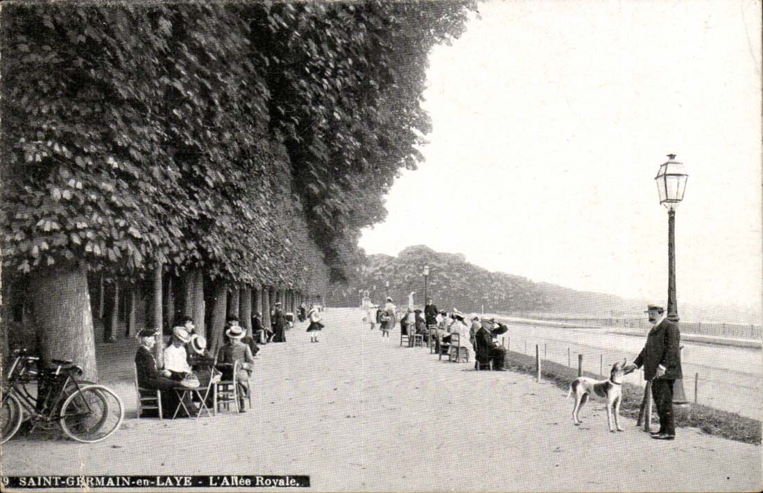 Saint-Germain-en-Laye - L'Allée Royale — éditeur AQUA-PHOTO, n°9