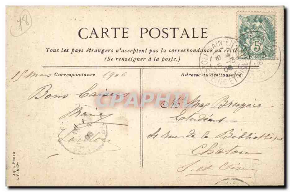 Saint-Germain-en-Laye - L'Allée Royale — éditeur AQUA-PHOTO, n°9 — Reverso