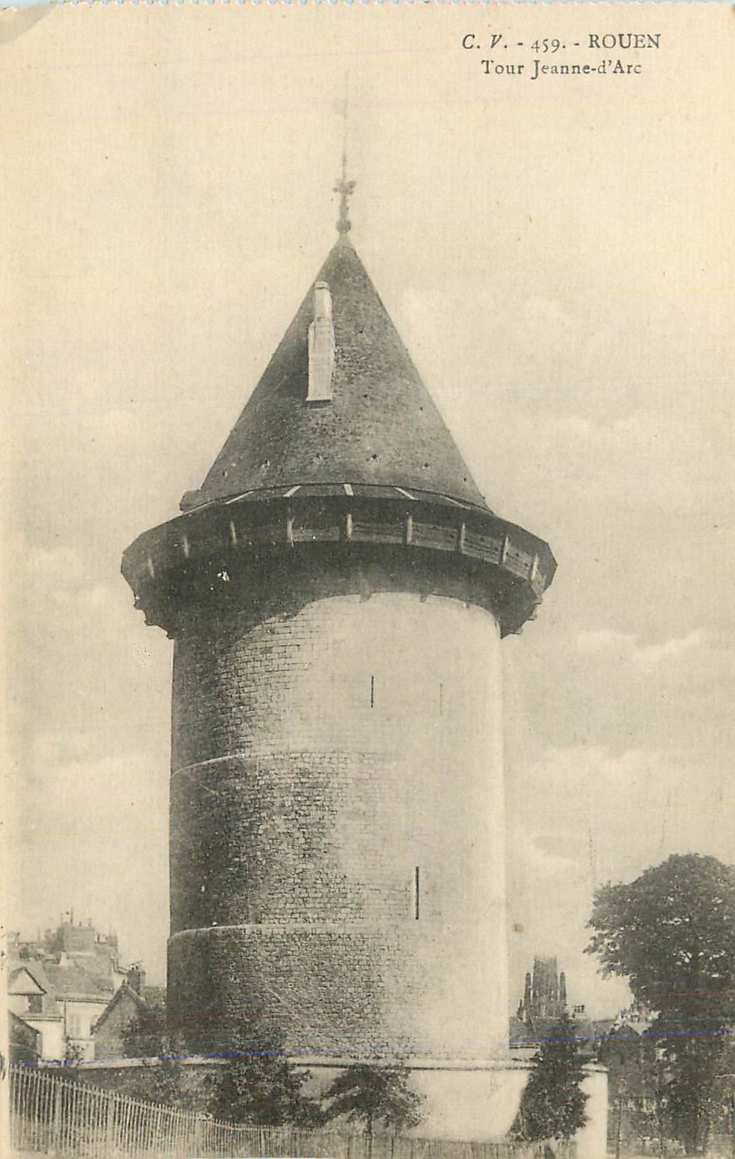 CPA Rouen Tour Jeanne d'Arc