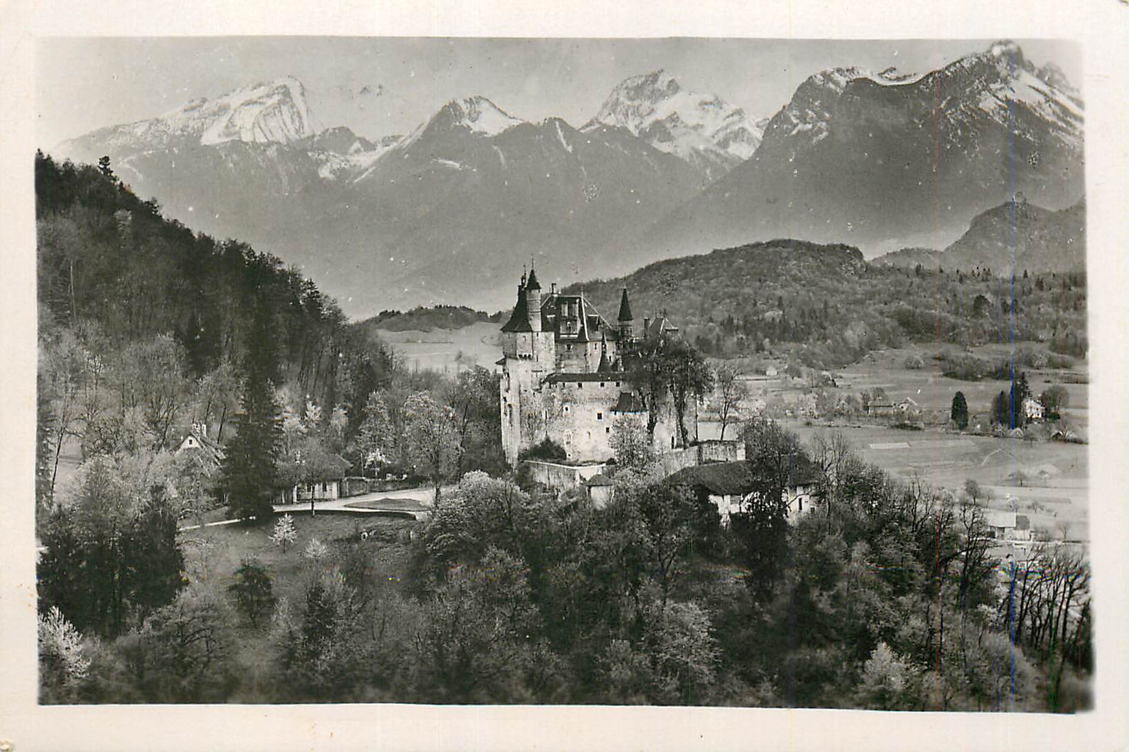 CPM Menton Saint Bernard (Haute Savoie) Les Montaignes des Bauges